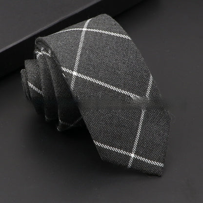Woolen Korean Casual Necktie Accessories