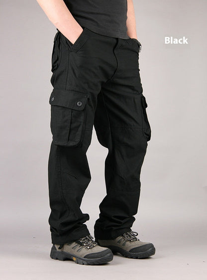 Multi-pocket Men's Loose Labor Protection Pants