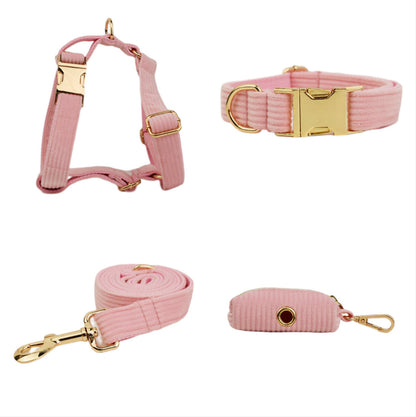 Pet Collar Dog Fabric Velvet
