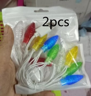 Christmas LED USB Charging Cable with Lights