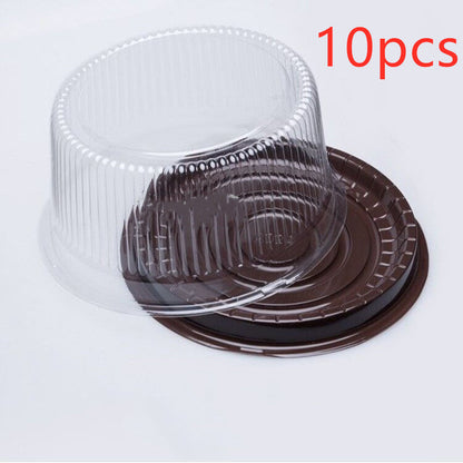Transparent Round Cake Packaging Box
