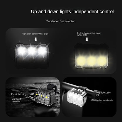Bicycle lights, headlights, mountain bikes, night riding lights, night flashlights, road bikes, warning lights, taillights, ridi