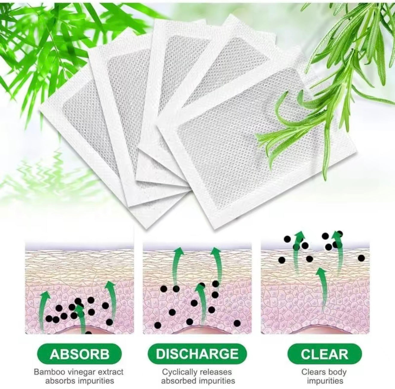 HerbalDetox Foot Patches
