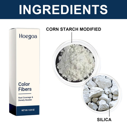 Color Fibers, Fill The Top Of Your Hairline With A Refreshing Fluffy Shade Powder