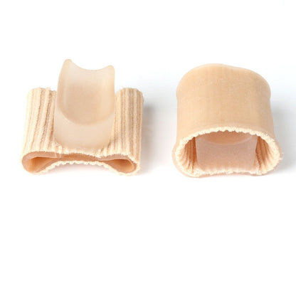 1 pair  Toe Separator Corrector Hallux Valgus Straightener Orthodontic Toe Braces Silicone Toe Foot Cover Care Tool