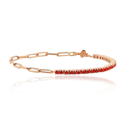 S925 Micro-inlaid Diamond Tennis Chain Bracelet
