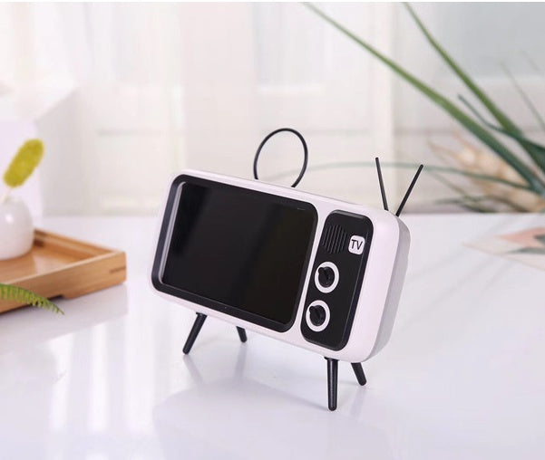 Retro TV mini portable audio
