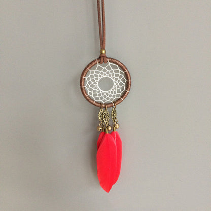 Feather Car Pendant Safety Accessory