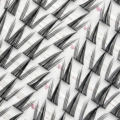 Large-capacity self-grafting eyelashes cartoon pure desire simulation natural single cluster butterfly girl 10 rows of sunflower