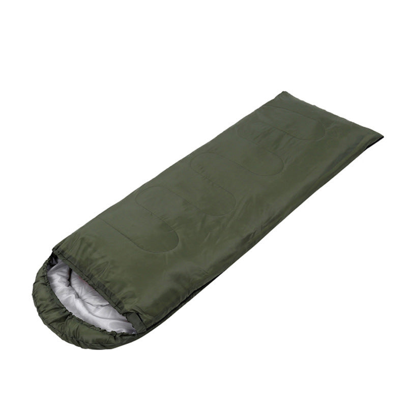 Portable Adult Sleeping Bag - Lightweight, Waterproof with Cap