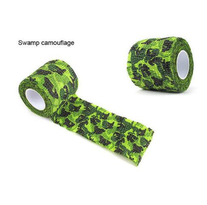 5CM X 4.5M Self-adhesive Non-woven Camouflage Stealth Tape