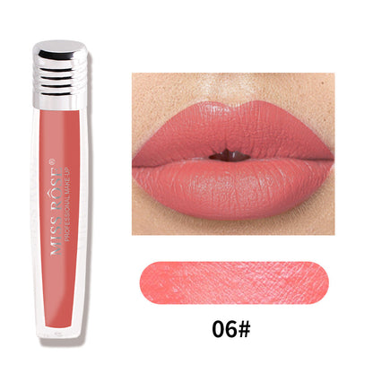Candy Pearl Lip Gloss Liquid Matte Lip Gloss Without Color Loss And Non-Sticky Cup Velvet Lip Glaze