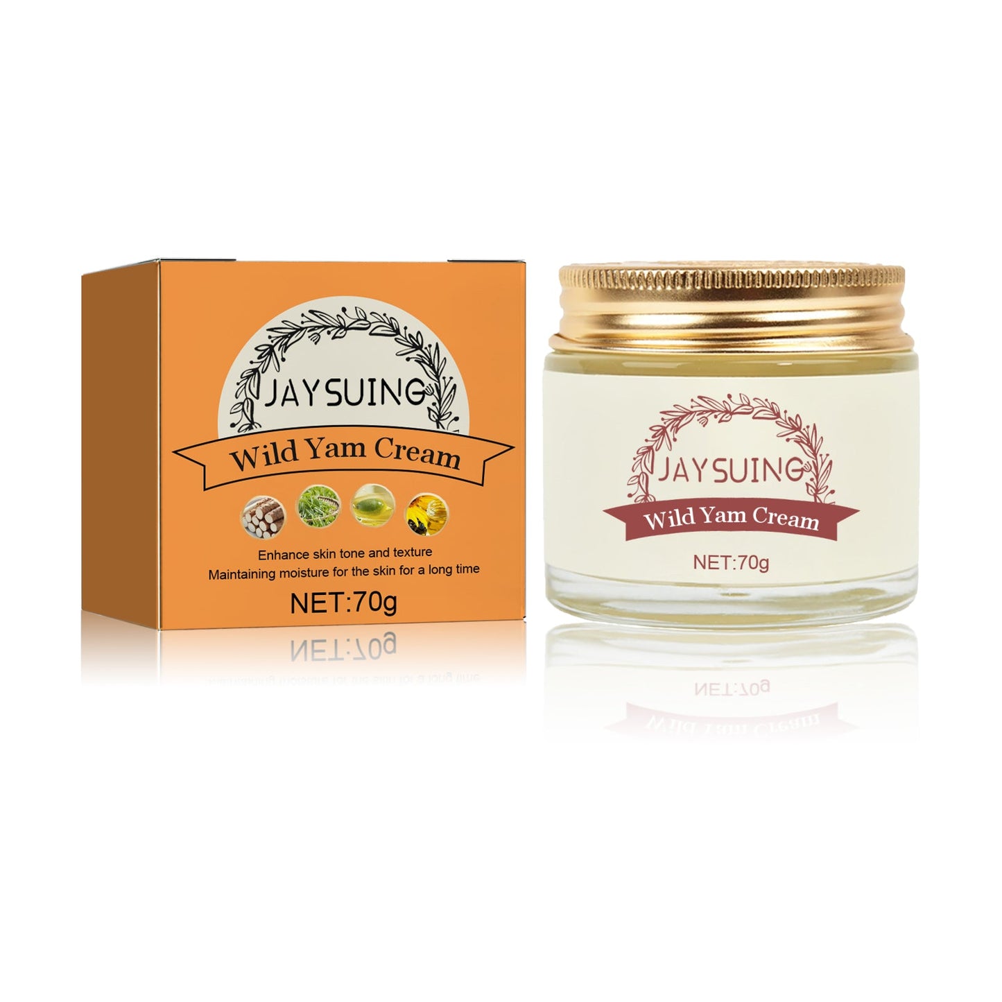 Wild Yam Cream, Moisturizing Light Spot Shine Anti-wrinkle Cream