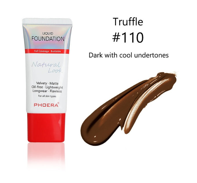 Matte Silky Tube Liquid Foundation