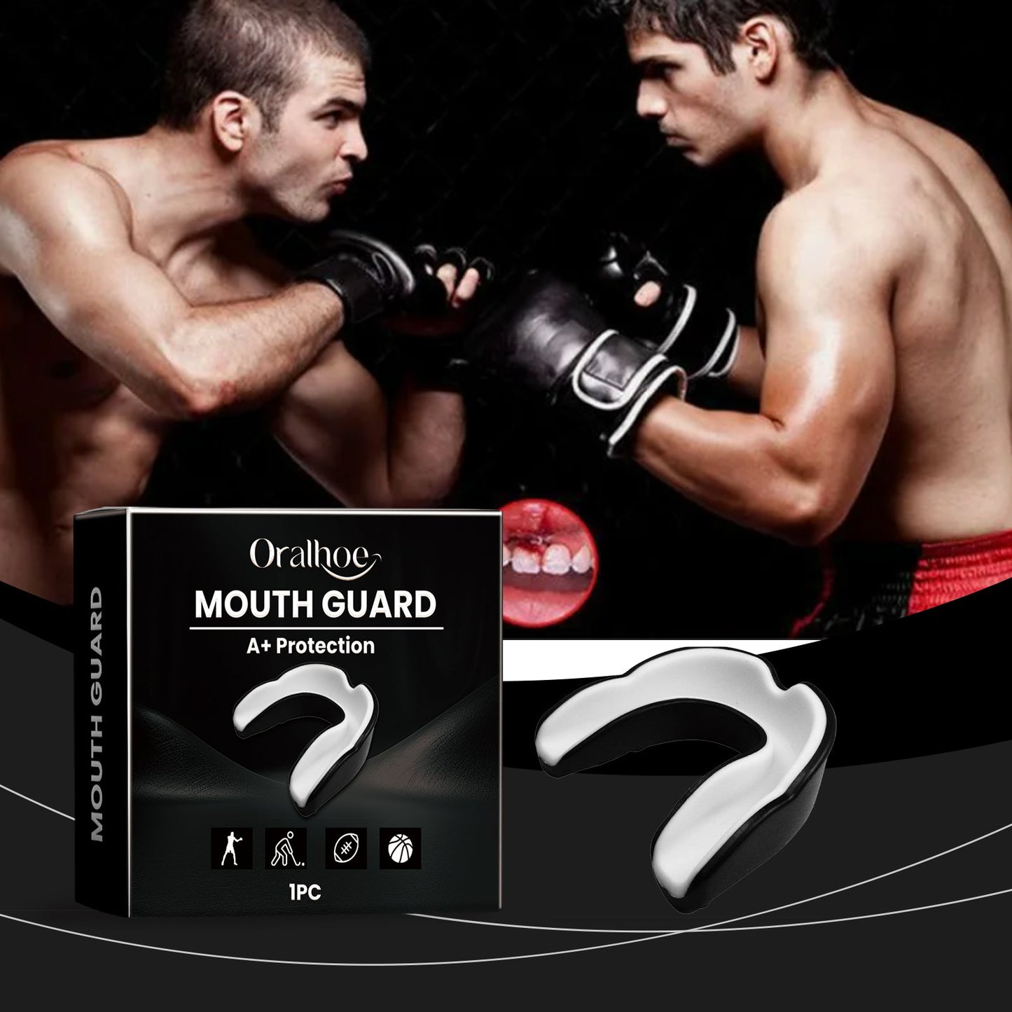Tooth Protector For Daily Exercise Sanda Taekwondo Tooth Protector For Gum Protection Comfort Care