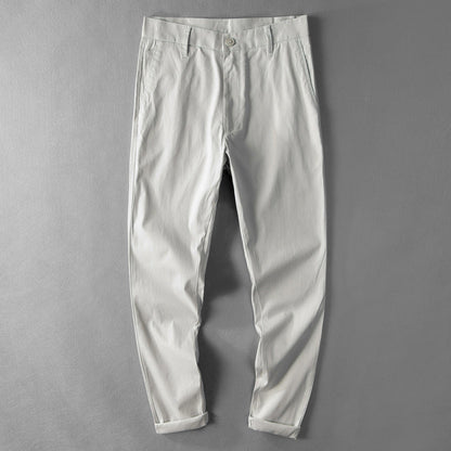 Men's Cotton Slim Fit Stretch Skinny Trousers