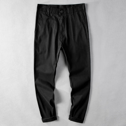Men's Cotton Slim Fit Stretch Skinny Trousers