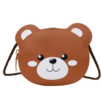 Children's Bag Mini Bag Cute Cartoon Fashion Shoulder Bag New Style Boys And Girls Baby