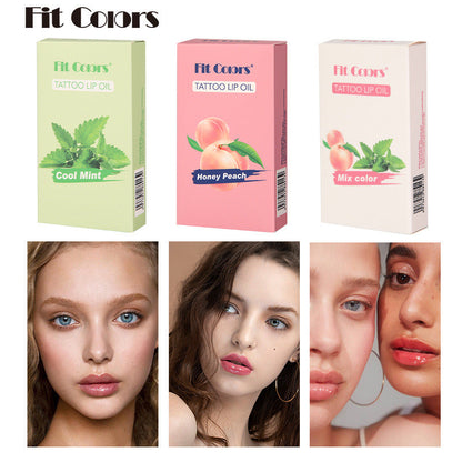 Fit Colors Cotton Swab Oil Lip Gloss Disposable Non-stick Cup Liquid Lipstick