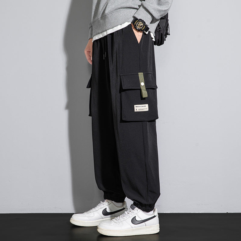 Plus Size Men's Loose Tapered Workwear Pants