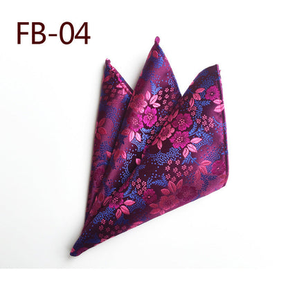 British Business Polyester Yarn Jacquard Small Towel