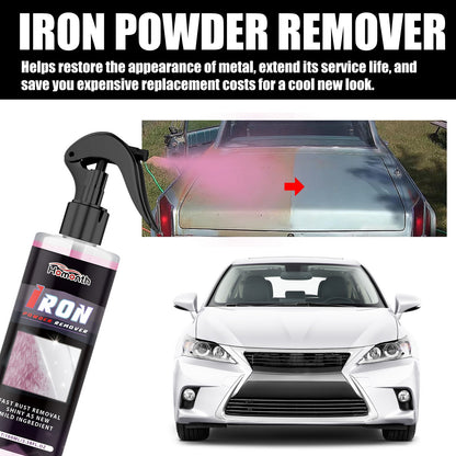 Wheel Paint Removal Iron Spray, Automobile Metal Rust Refurbishment Anti-Rust Care And Maintenance Cleaner