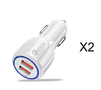 Quick Charge 3.0 Dual USB Car Charger