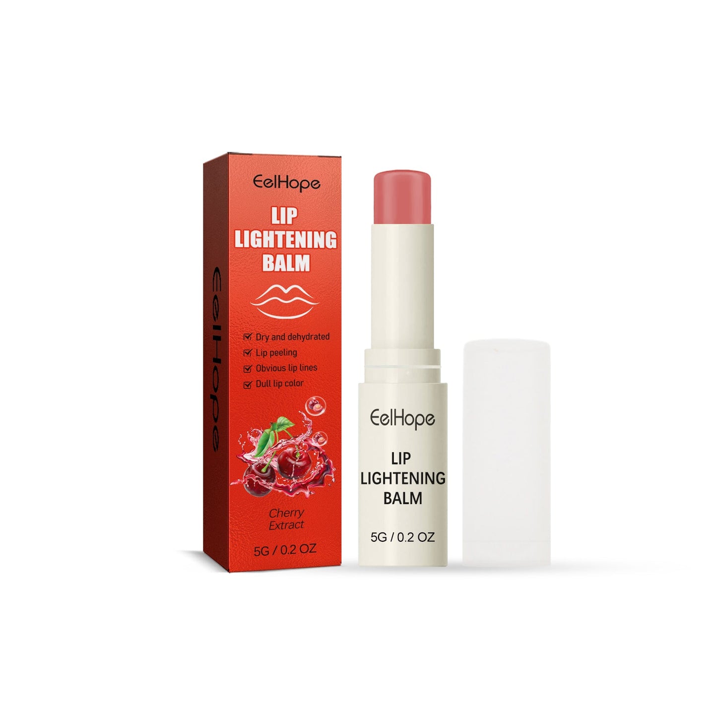 Cherry Moisturizing Lip Balm Moisturizes, Hydrates, Removes Dead Skin And Moisturizes Dry, Cracked Lips