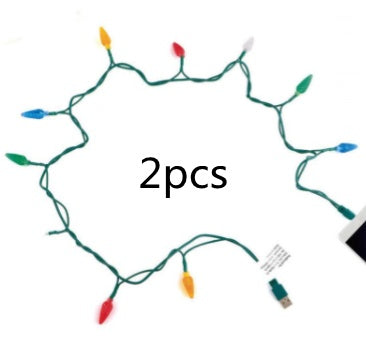 Christmas LED USB Charging Cable with Lights