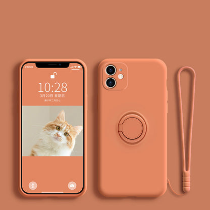 Liquid silicone phone case