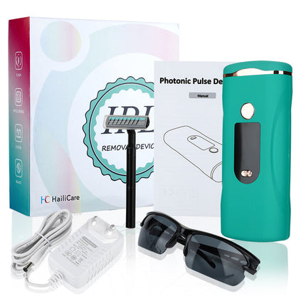 HailiCare Freezing Point Laser Hair Removal Instrument Painless Hair Removal Instrument Home Whole Body Hair Removal Instrument Portable Beauty Instrument