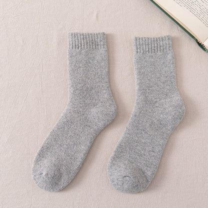 Winter Warm Wool Fleece Lined Mens Socks