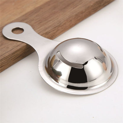 Stainless steel egg separator