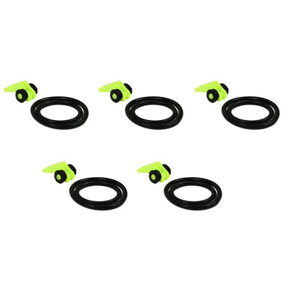 LEO 5 set/lot Plastic Fishing Hook
