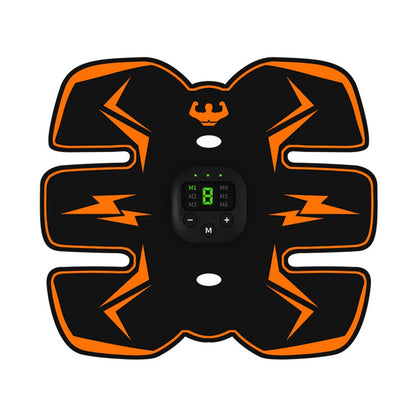 EMS Muscle Stimulator with LED Display USB Rechargeable Abdominal Belt Work Out Power Fitness Abdominal Men Women