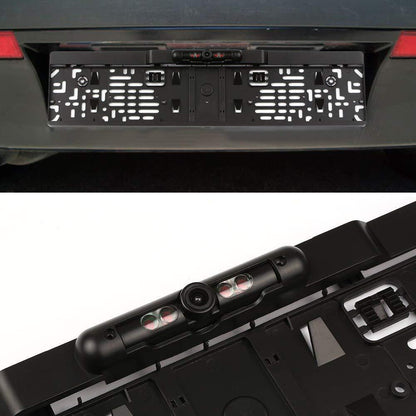 Infrared four lights rear view of car reversing camera