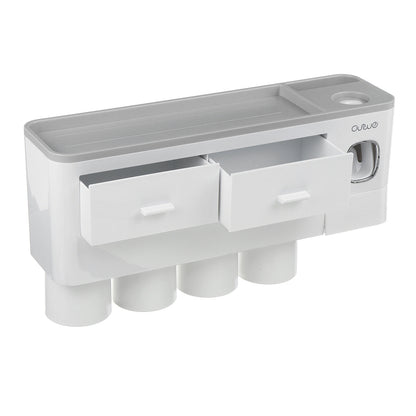 Magnetic Toothbrush Holder Storage Rack