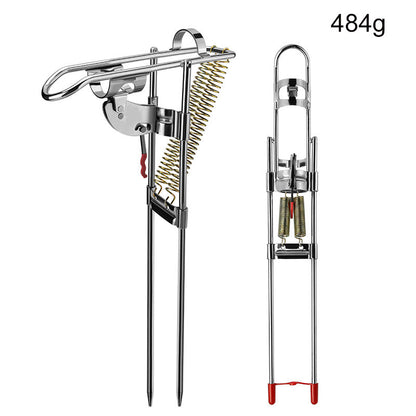Stainless Steel Automatic Fishing Rod Holder