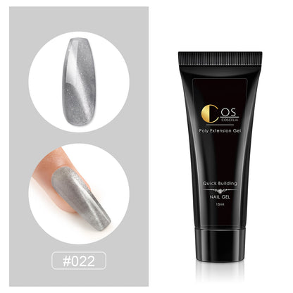 Painless Fast Crystal Extension Glue Cat Eye Manicure Phototherapy Glue Beginner Manicure Holder Nail Extension Glue