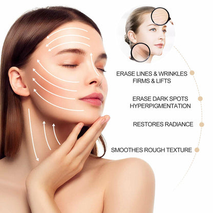 Deep Anti-Wrinkle Serum, Facial Firming Reduces Fine Lines And Wrinkles, Shrinks Pores And Improves Skin