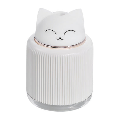 250ml Cartoon Rabbit Ultrasonic Humidifier & LED Oil Diffuser