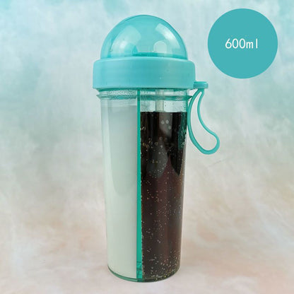 Double Drink Water Cup Bottle Kitchen Gadget