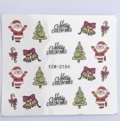 Christmas Water Transfer Nail Stickers