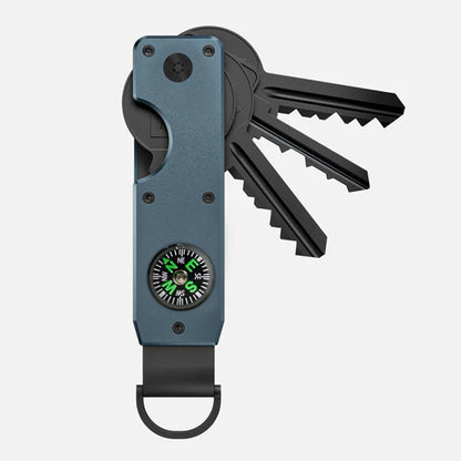 Keychain metal keychain aluminum alloy key storage keyclip