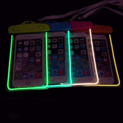 Waterproof Case for Samsung Galaxy s8 J5 s4 s5 s6 s7 Grand Prime Case Underwater Luminous Pouch Cas