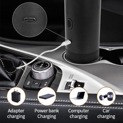 2025 Upgraded 3-in-1 Cordless Coffee Maker - 20Bar Portable for Car/Camping/Home, Capsule/Powder, USB Fast Heat