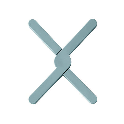 X-shaped heat-resistant and heat-resistant silicone non slip dining table mat