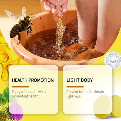 Bee-Venom Foot Bath Tablets Autumn Winter Moisture Body Foot Bath Soup Sleep Repair Foot Bath Tablets
