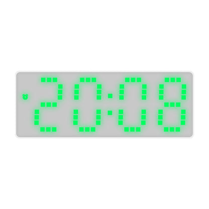 Simple Style LED Electronic Alarm Clock Battery and Plug-in Dual-use Timepiece Yida Time