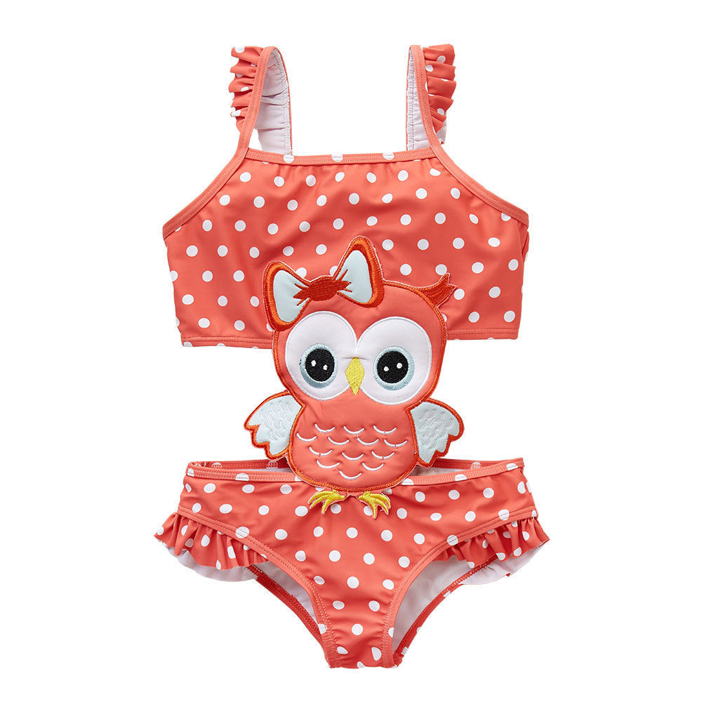 Baby Girls' Watermelon One-Piece Swimsuit